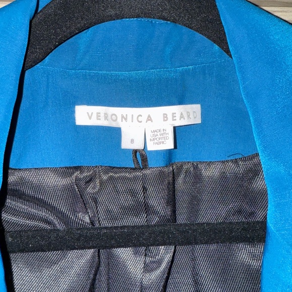 Veronica Beard Classic Blue Blazer - 8 - Picture 4 of 5